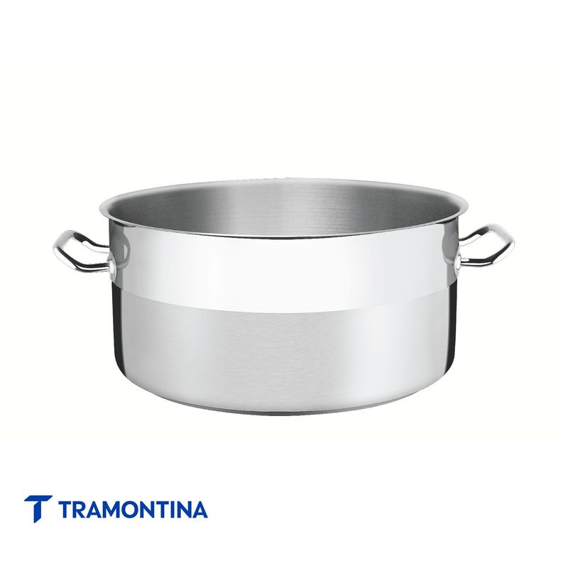 CACEROLA ACERO INOX 36CM 15LTS PROFESIONAL TRAMONTINA