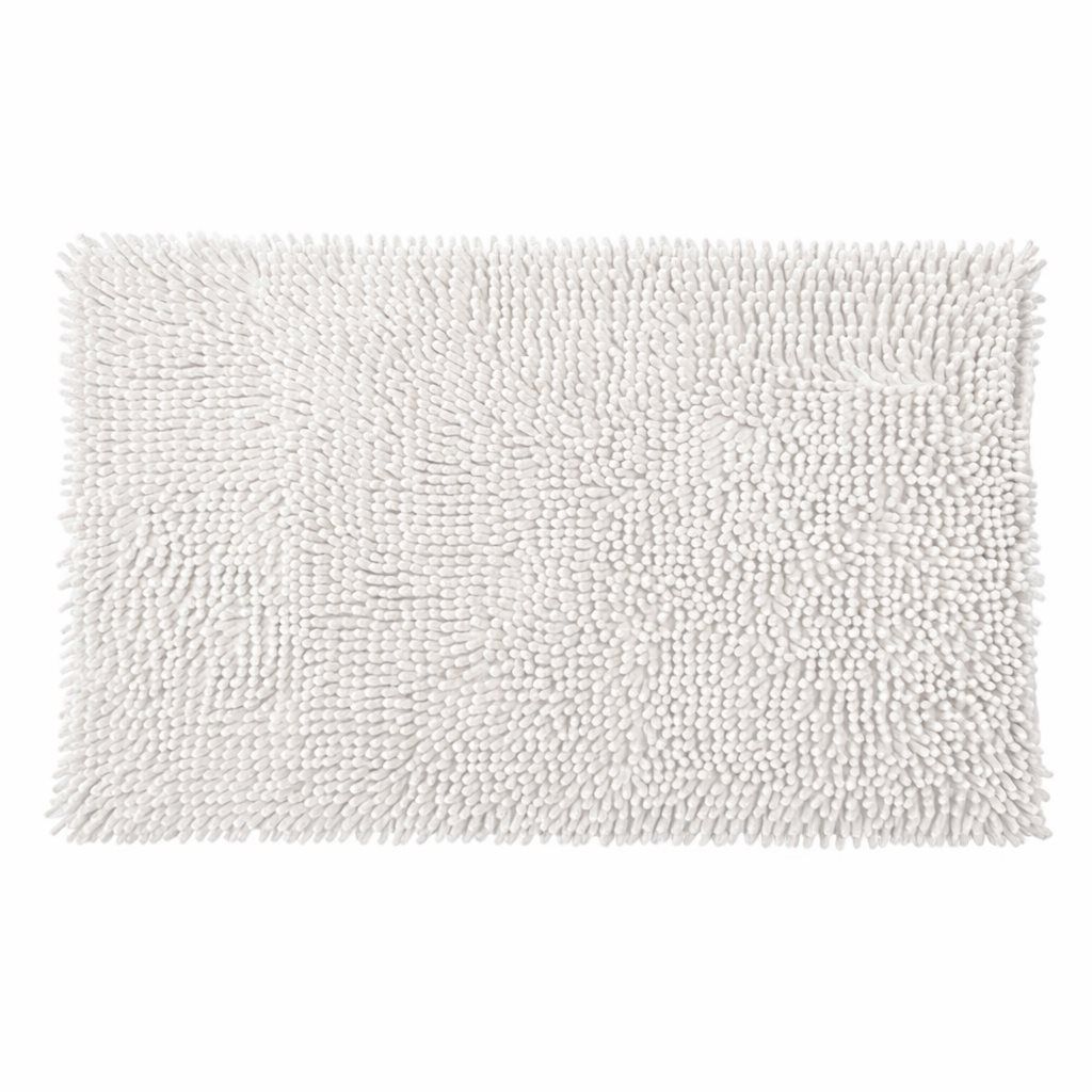 ALFOMBRA DE BAÑO BUCLE 45X70 BLANCO