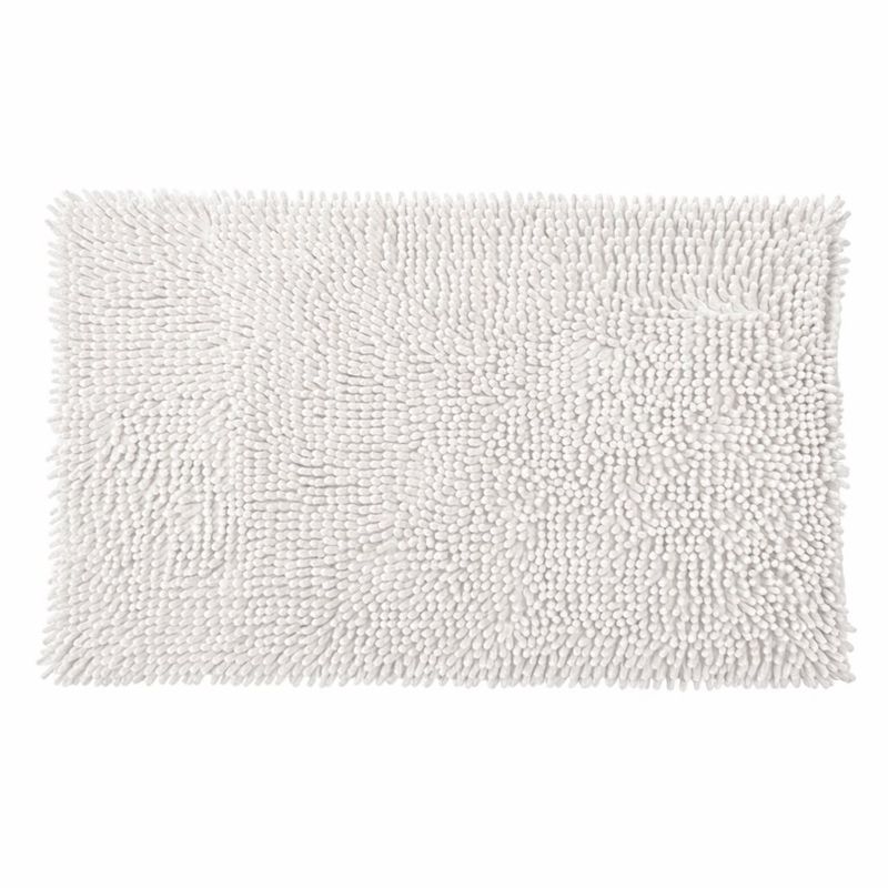 ALFOMBRA DE BAÑO BUCLE 45X70 BLANCO