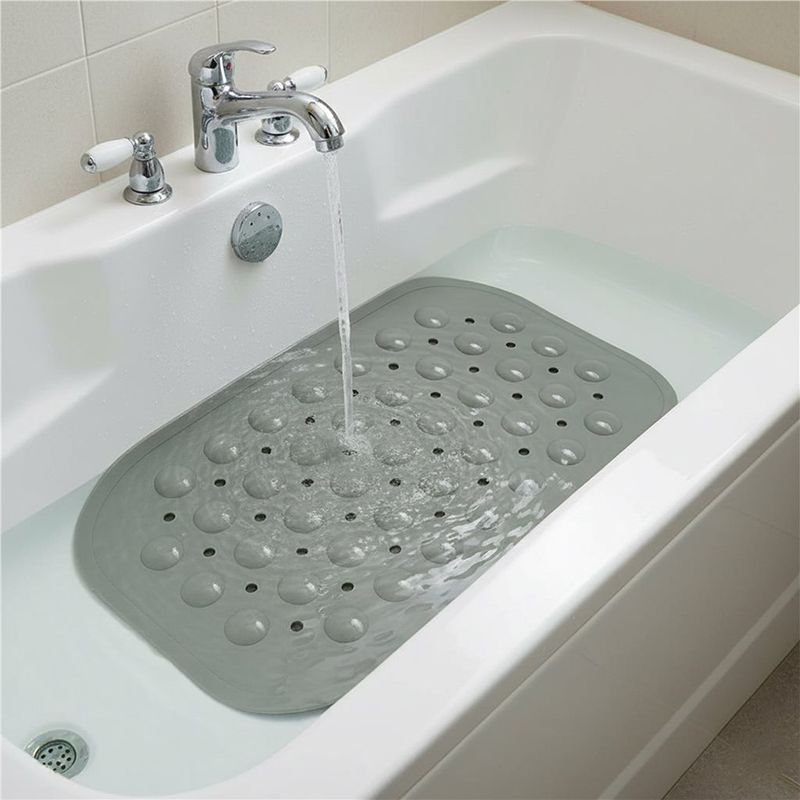 ALFOMBRA BAÑO C/VENTOSAS BEIGE 38x70