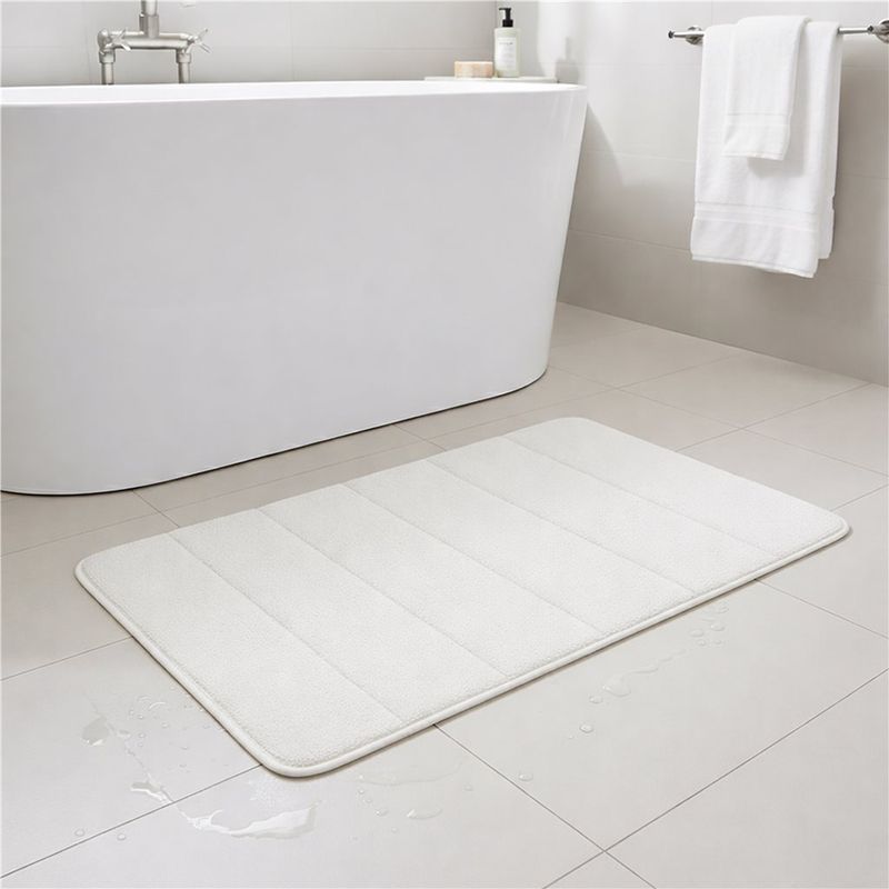 ALFOMBRA DE BAÑO SOFT 45X70 BLANCO