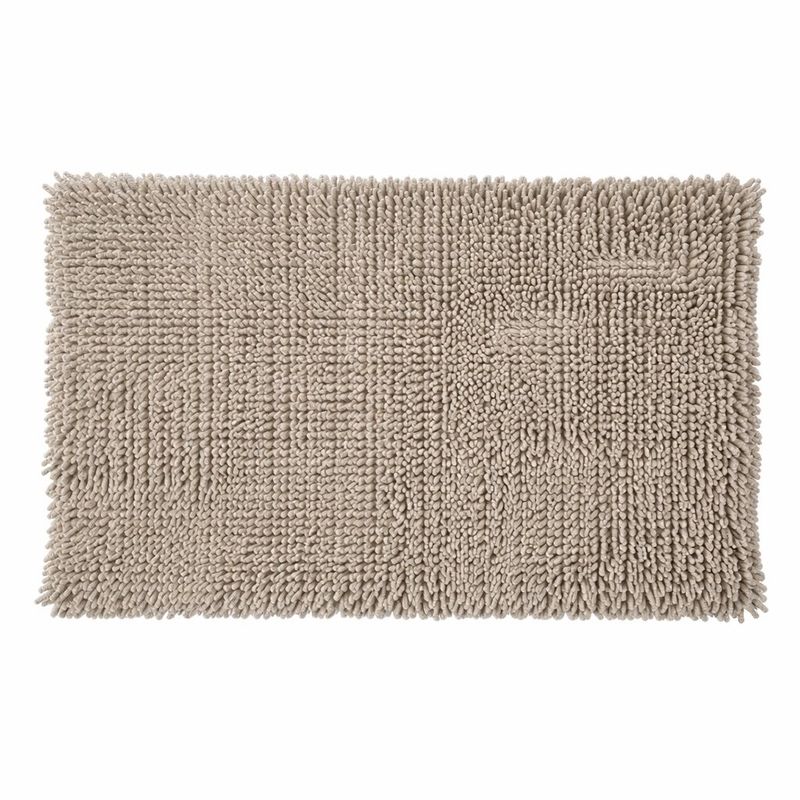 ALFOMBRA DE BAÑO BUCLE 45X70 BEIGE