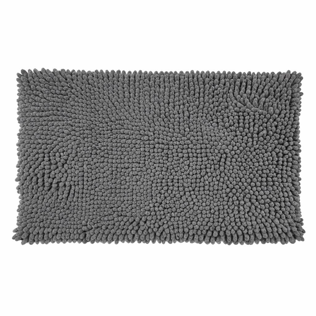 ALFOMBRA DE BAÑO BUCLE 45X70 GRIS