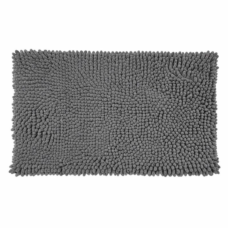 ALFOMBRA DE BAÑO BUCLE 45X70 GRIS
