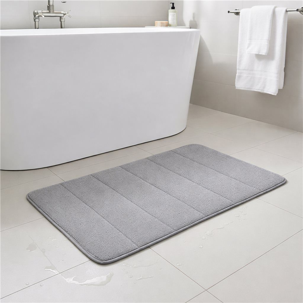 ALFOMBRA DE BAÑO SOFT 45X70 BEIGE