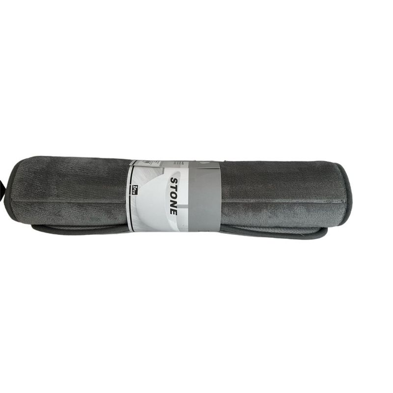 ALFOMBRA DE BAÑO SOFT 45X70 GRIS