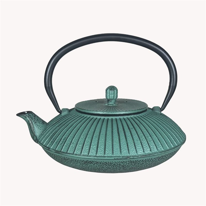 TETERA HIERRO 800ML VERDE SELECTA