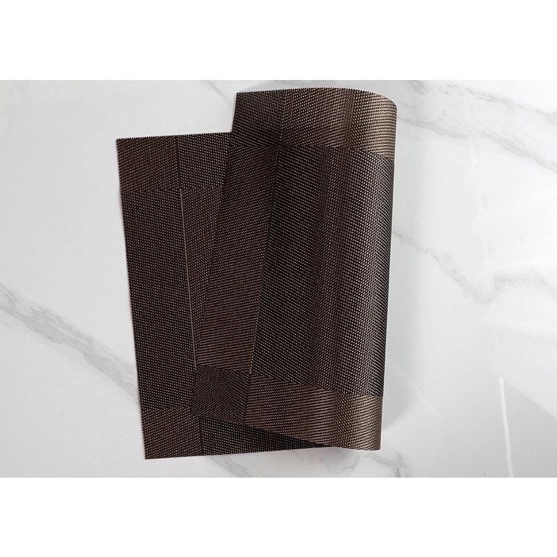 INDIVIDUAL PVC RECUADRO MARRON SELECTA