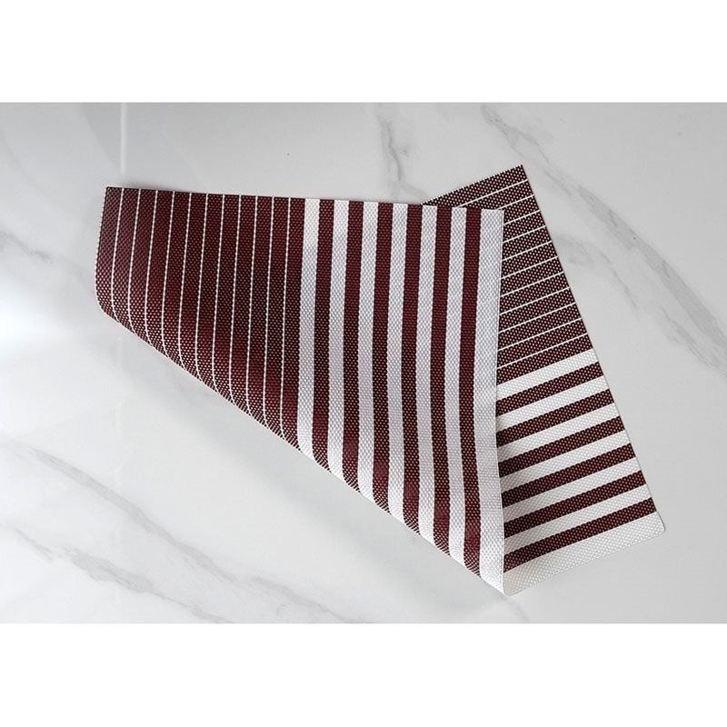 INDIVIDUAL TEXTILENE RAYAS ROJAS/BLANCAS