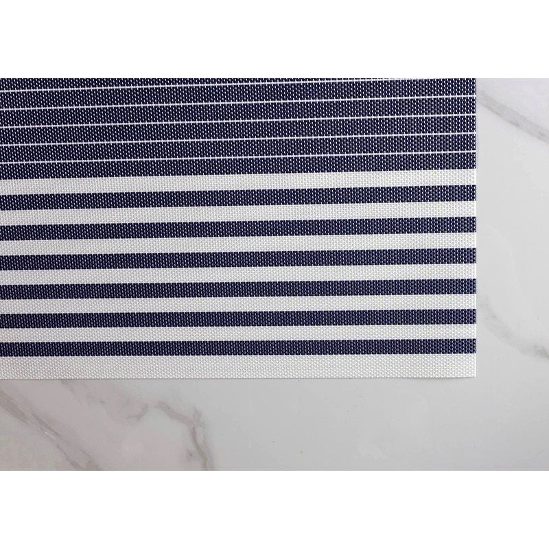 INDIVIDUAL TEXTILENE RAYAS AZULES/BLANCAS