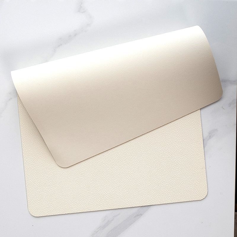 INDIVIDUAL SIMIL CUERO BLANCO SELECTA