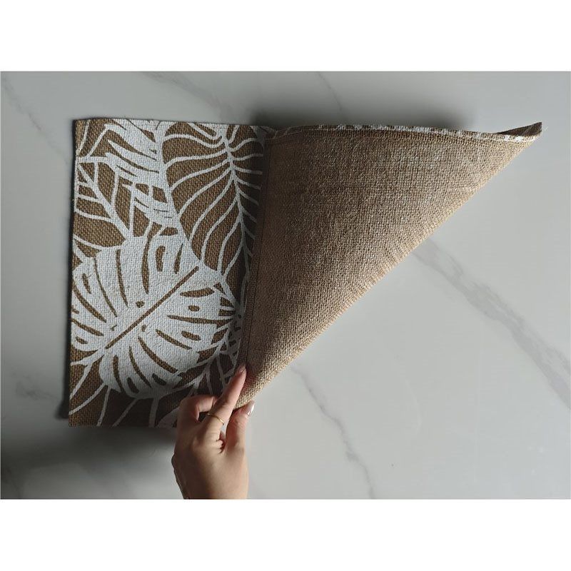 INDIVIDUAL YUTE NATURAL/BLANCO