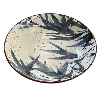 PLATO HONDO 20CM HOJA AZUL SELECTA