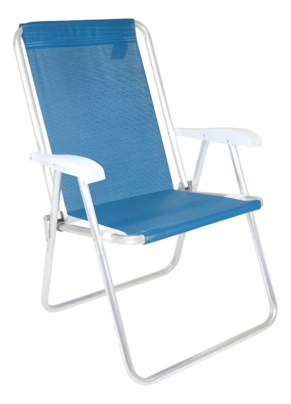 SILLA ALTA CONFORT ALUMINIO PLAYA MOR