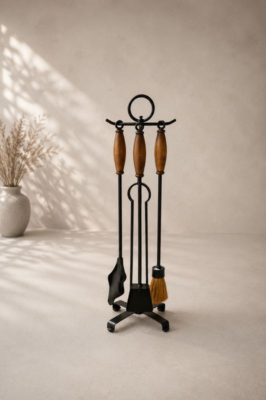 JGO ESTUFA x3 MANGO MADERA BASE CRUZ JACK