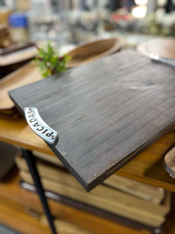 TABLA RECT C/DETALLE PELTRE 40x30