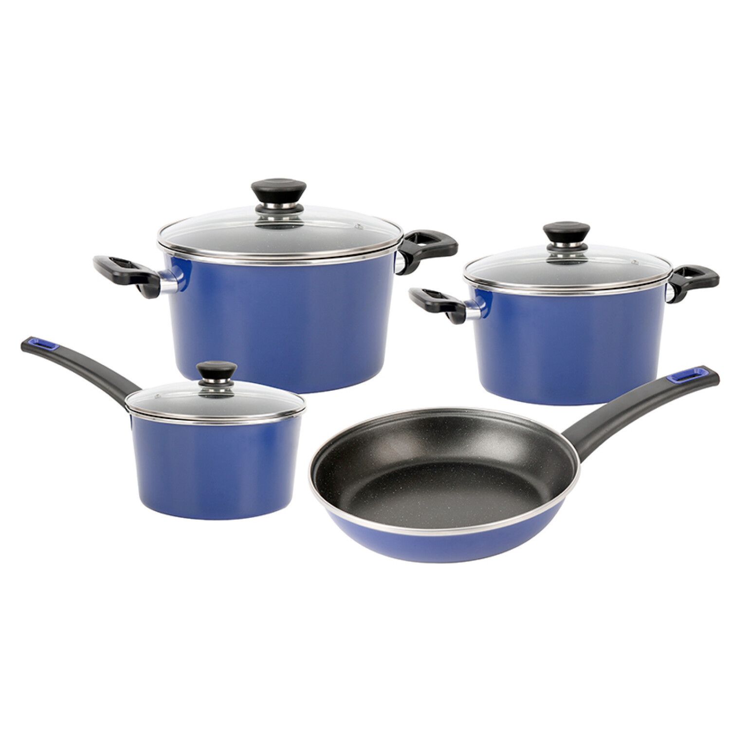 BATERIA 7 PZAS CUORI LUCIA BLUE