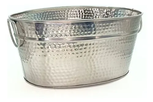 CHAMPAGNERA OVAL ACERO INOX 47X35
