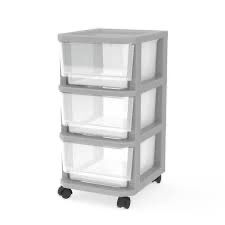 CAJONERA X3 CAJONES GRIS ESTRA