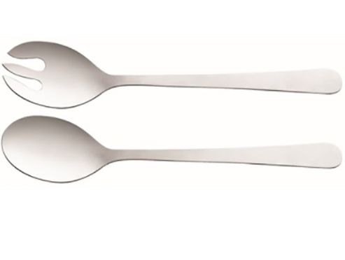 SET X 2 CUCHARAS ENSALADA ACERO INOX