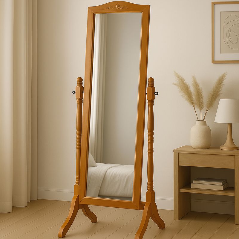 ESPEJO DE PIE MADERA RECTANGULAR