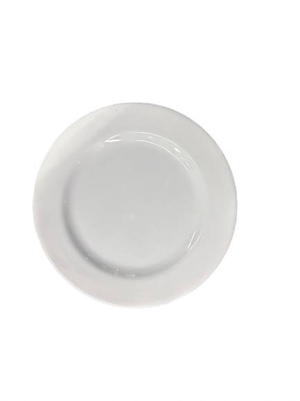 PLATO LLANO C/BORDE 25CM MELAMINA