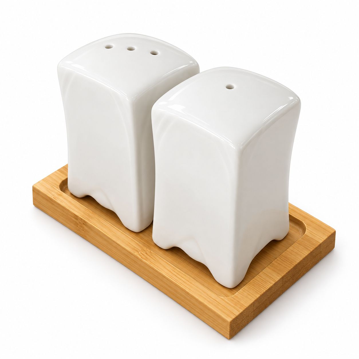 SALERO Y PIMENTERO DE CERAMICA
