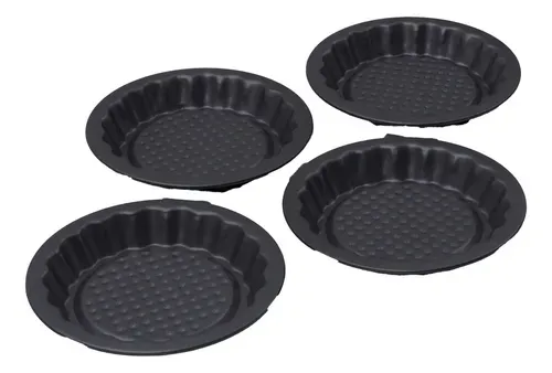 SET X4  TARTALETAS 12 CM EASY CLEAN ILKO