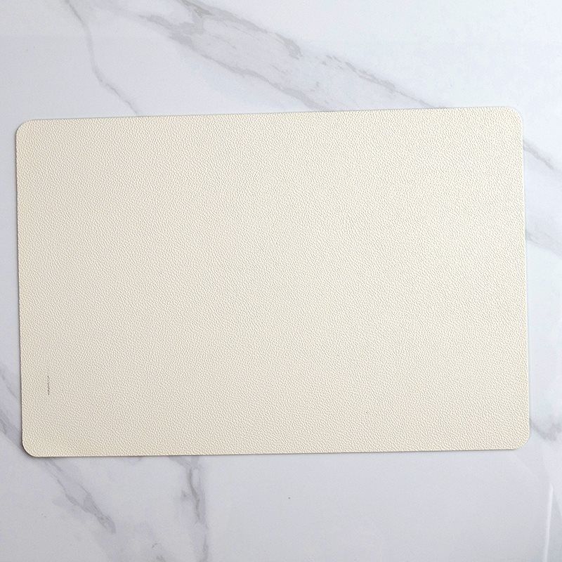 INDIVIDUAL SIMIL CUERO BLANCO SELECTA