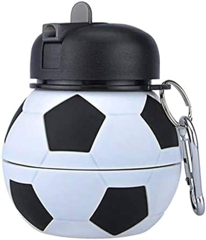 RUMBO BOTELLA DE SILICONA FUTBOL 400ML