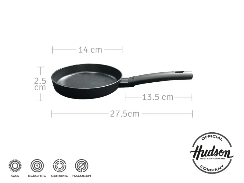 SARTEN 14CM ANTIAD NEGRO DAILY HUDSON