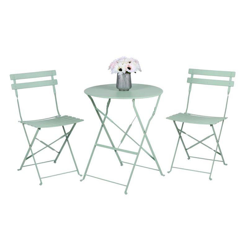 SET D/MESA C/SILLA 3PZAS PLEGABLE VERDE