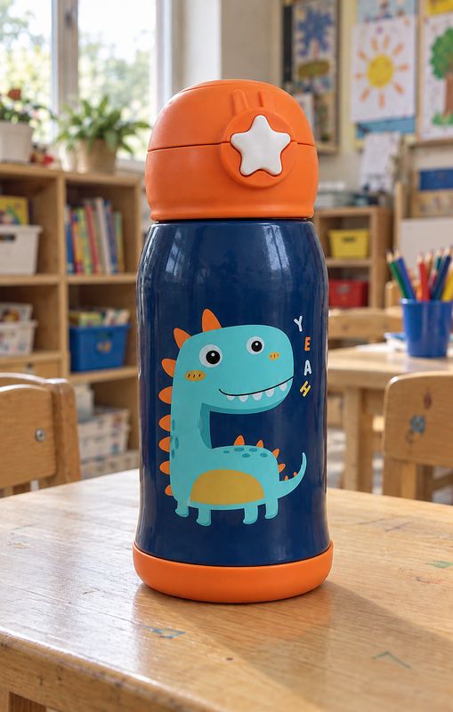 BOTELLA INFANTIL COMET DINOSAURIO 500ML
