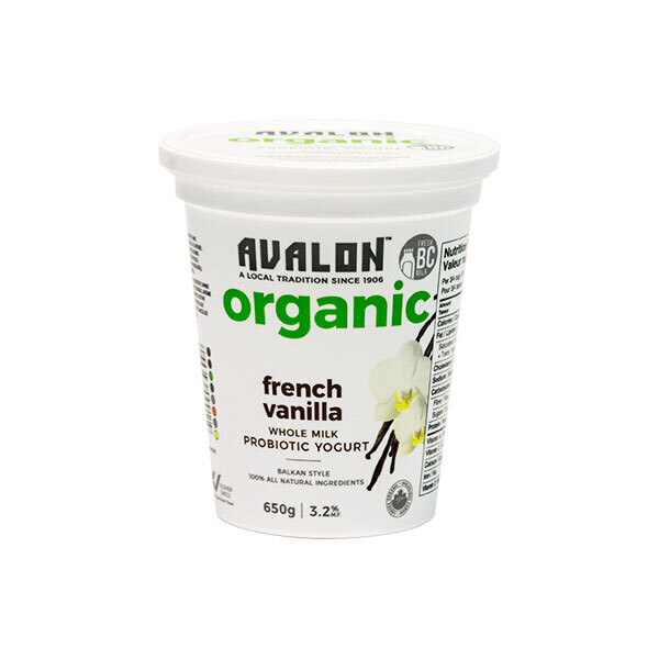 Avalon Yogurt Vanilla 650g