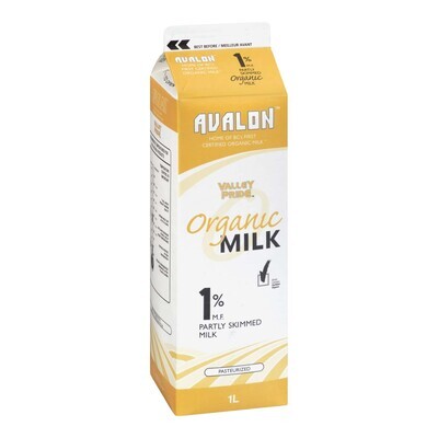 Valley Pride Milk 1% 1L