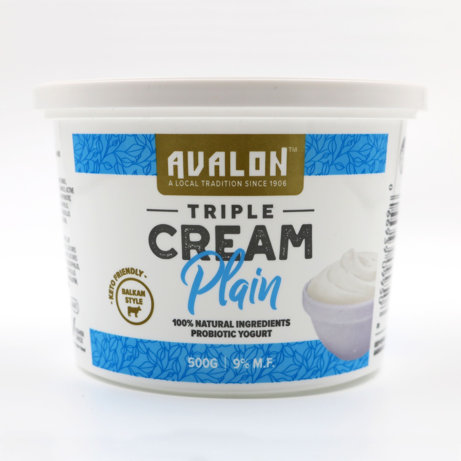 Avalon Triple Cream Yogurt Plain 500g