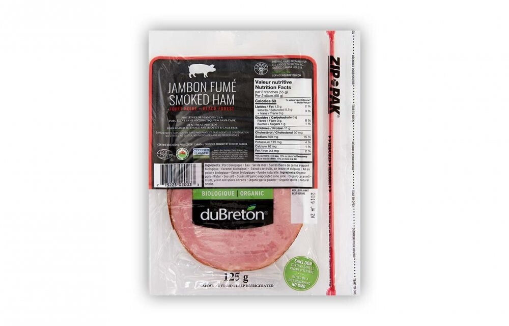 DuBreton Smoked Ham Black Forest