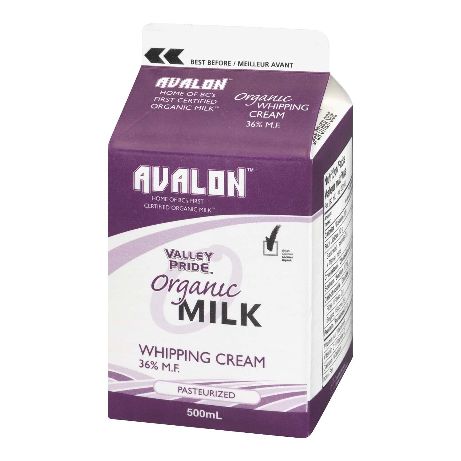 Valley Pride Whipping Cream 500ml