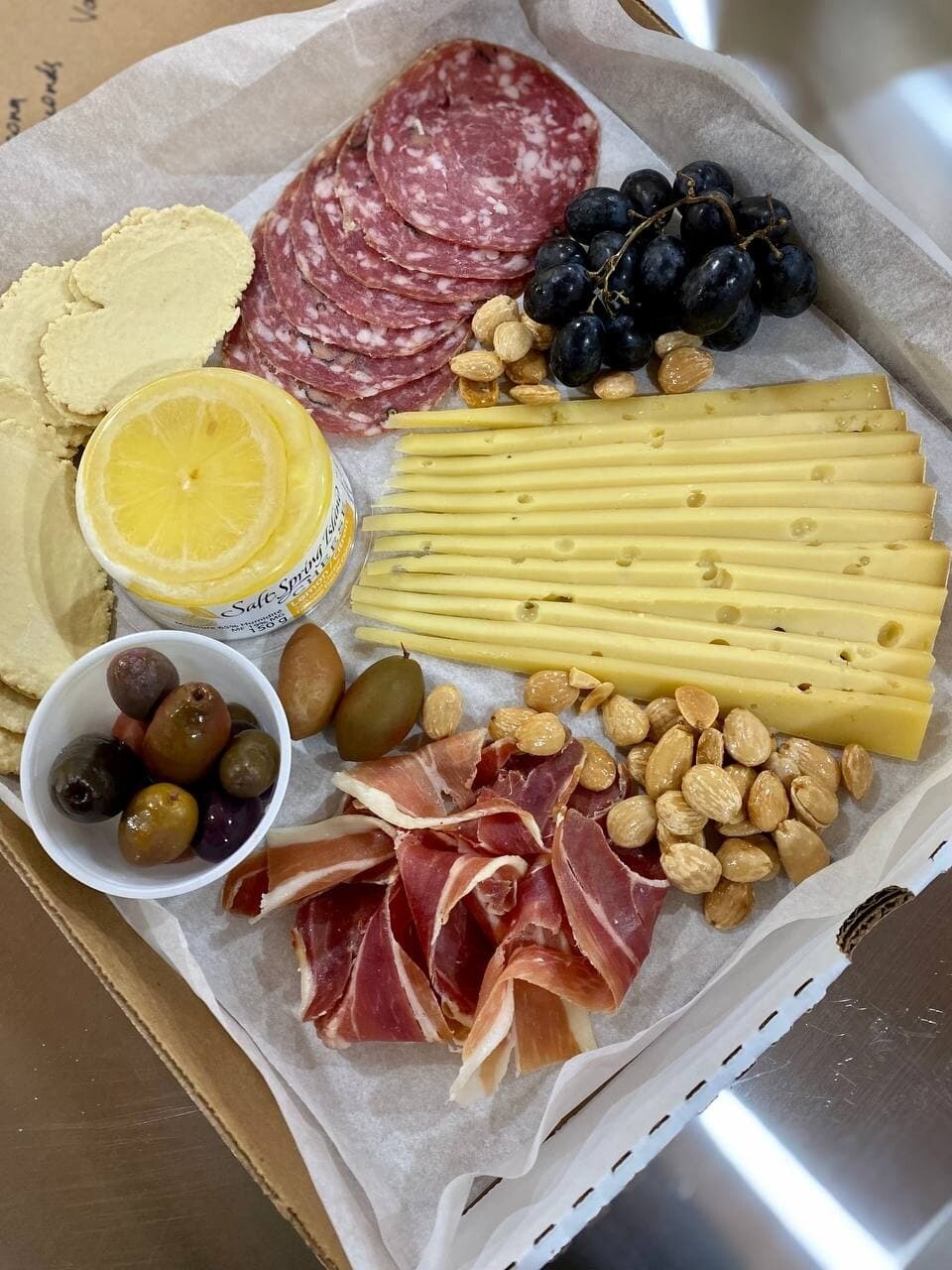 Small Cheese and Charcuterie Platter