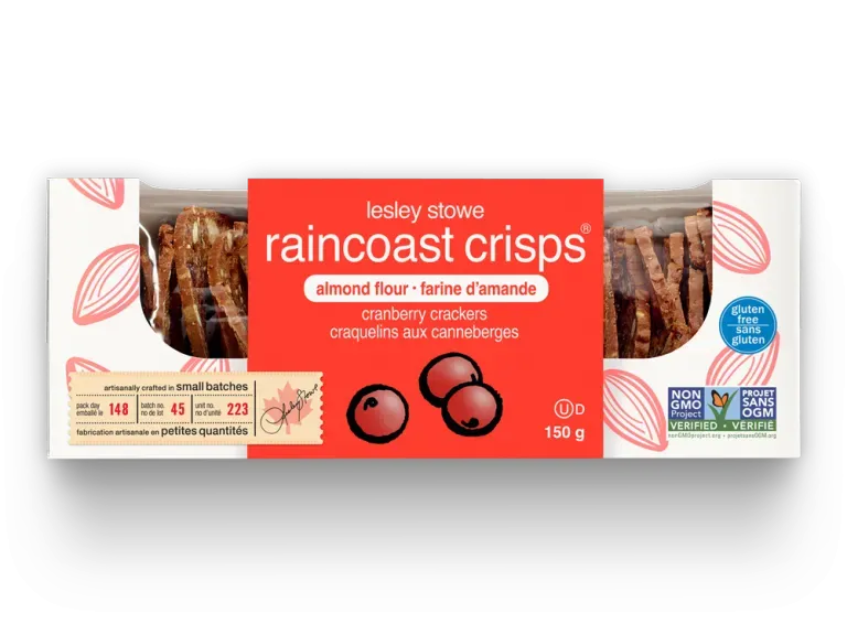 Raincoast Crisps GF Cranberry