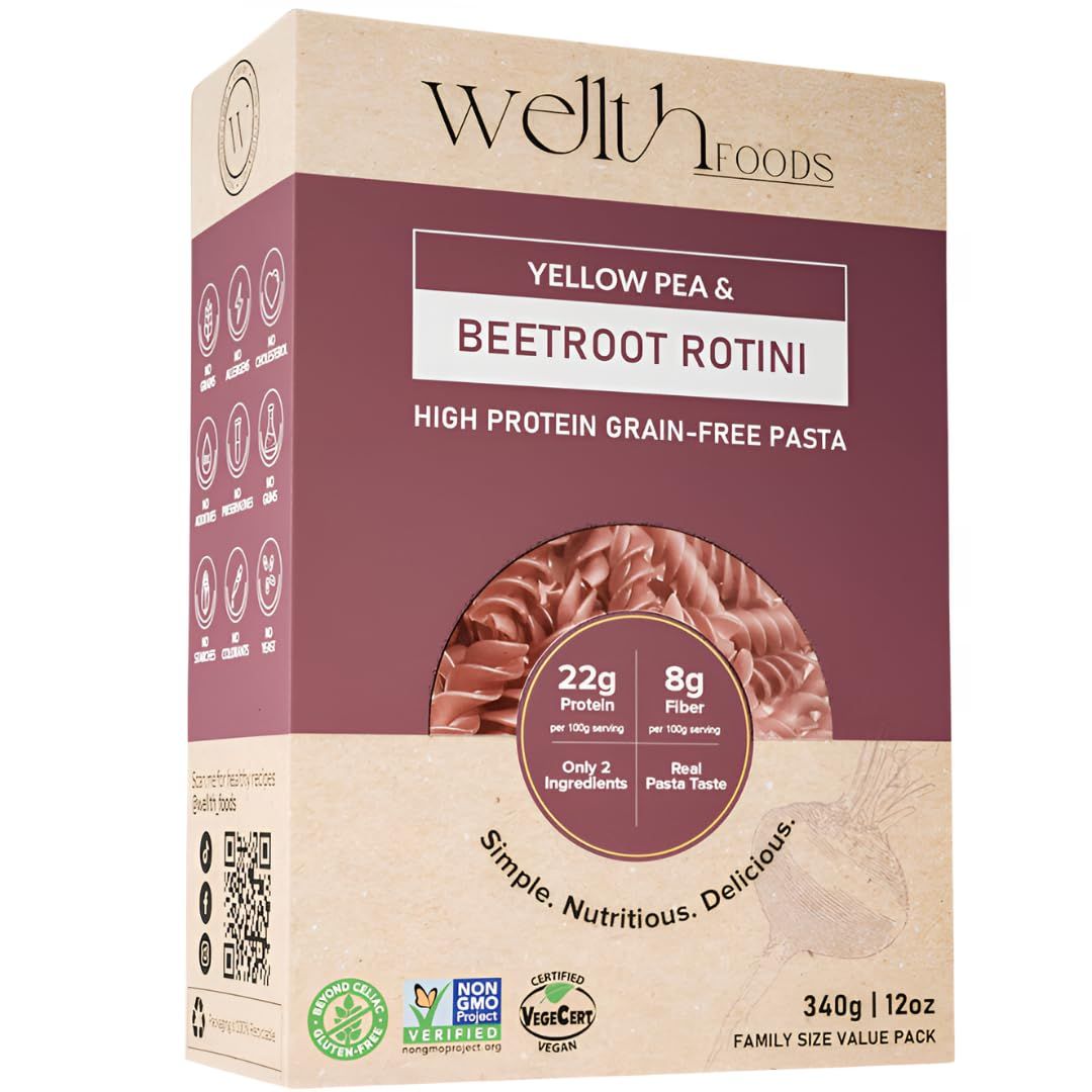 Wellth Foods GF Beetroot Rotini
