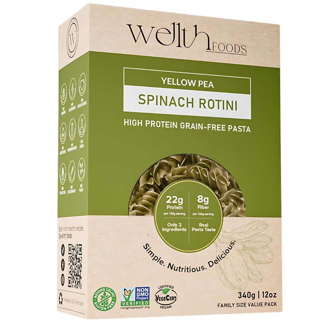Wellth Foods GF Spinach Rotini