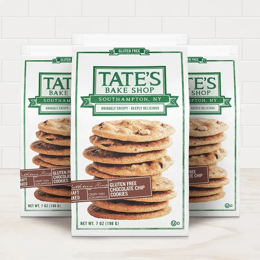 Tate&#39;s Gluten Free Choc Chip Cookies