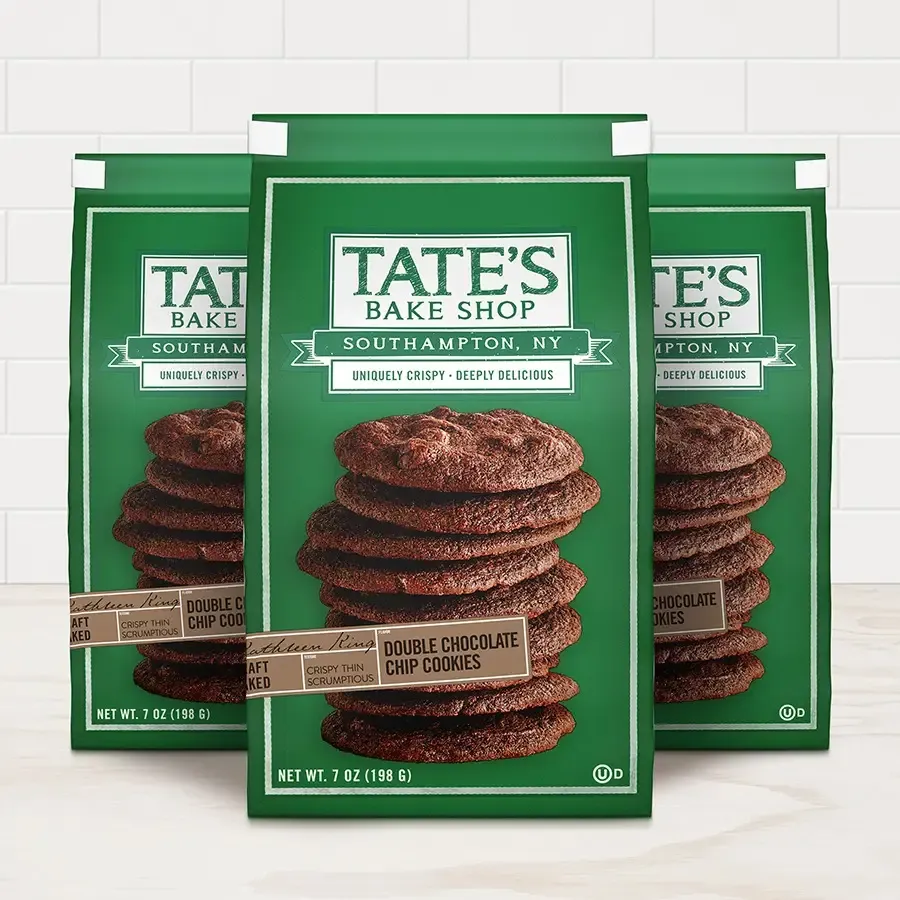 Tate&#39;s Cookies Double Chocolate