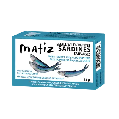 Matiz Small Sardines w/piquillo Peppers