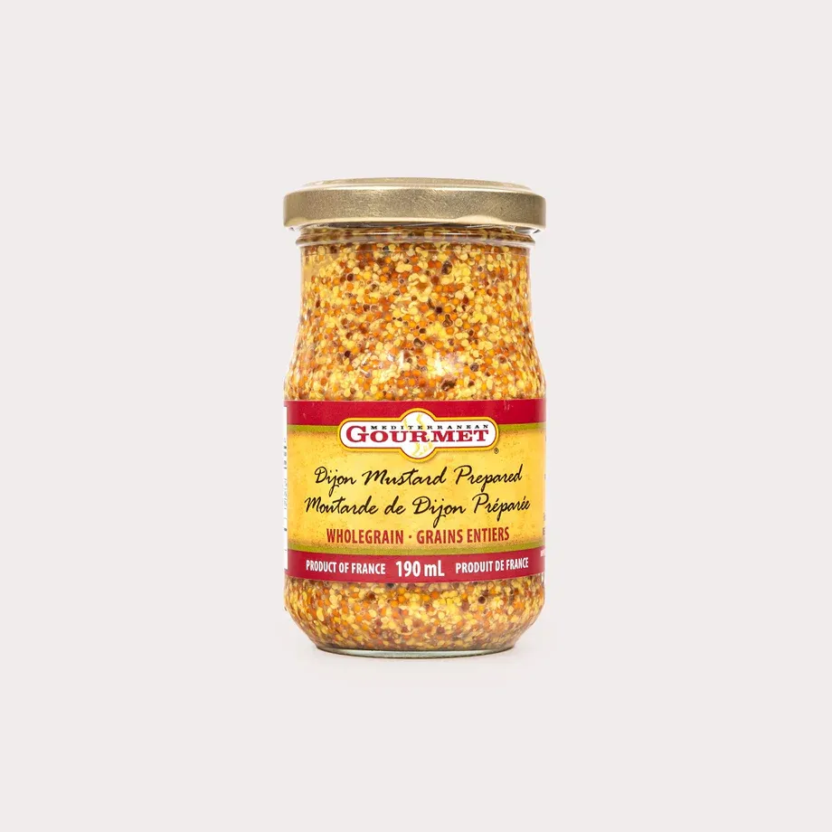 Mediterranean Gourmet Dijon Mustard Grainy