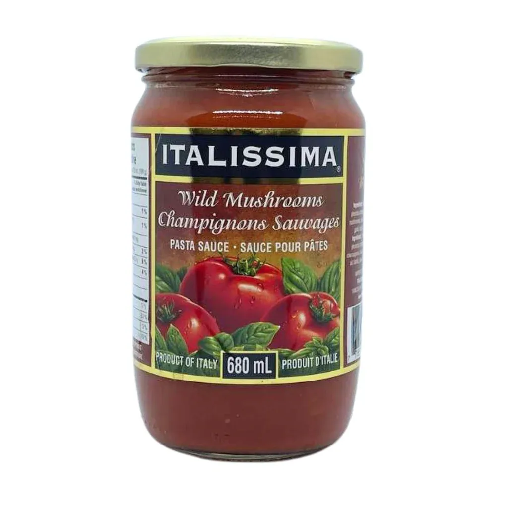 Italissima Wild Mushroom Pasta Sauce