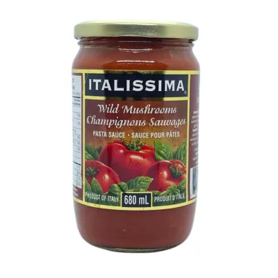 Italissima Wild Mushroom Pasta Sauce