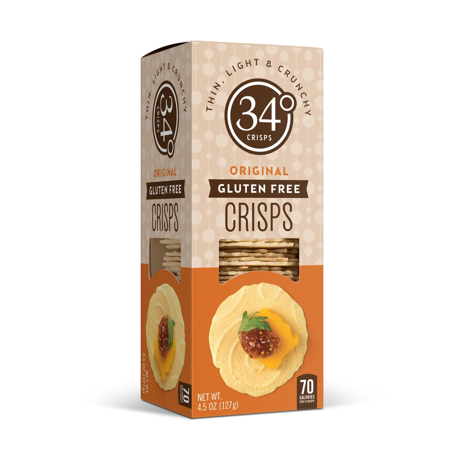 34 Degrees Gluten Free Crisps