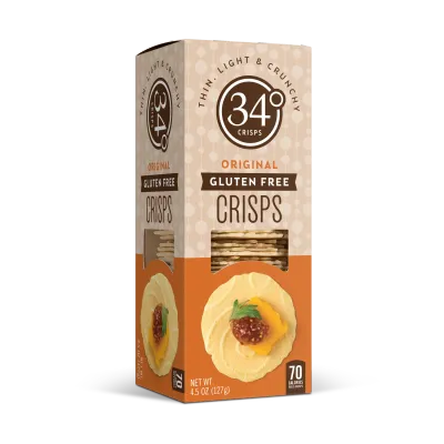 34 Degrees Gluten Free Crisps